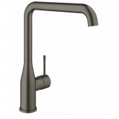 Смеситель для кухни GROHE Essence New, L-излив, тёмный графит матовый (30269AL0) — фото, характеристики, купить в CLIMBO