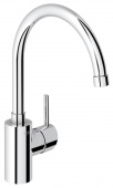 Смеситель для кухни GROHE Concetto с высоким С-изливом, 32661001 — фото, характеристики, купить в CLIMBO
