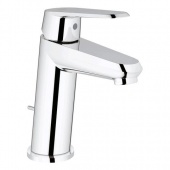 Смеситель для раковины GROHE Eurodisc Cosmopolitan с донным клапаном, уменьшенный, 23049002 — фото, характеристики, купить в CLIMBO