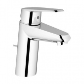 Смеситель для раковины GROHE Eurodisc Cosmopolitan с донным клапаном и низким изливом, 33190002 — фото, характеристики, купить в CLIMBO