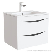 Тумба подвесная, белая, 60 см, Cloud,  IDDIS, CLO60W0i95. Подходит умывальник: 0136000i28 — фото, характеристики, купить в CLIMBO