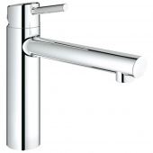 Смеситель для кухни GROHE Concetto с высоким изливом, 31128001 — фото, характеристики, купить в CLIMBO