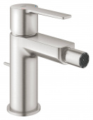 Смеситель для биде GROHE Lineare New с донным клапаном, суперсталь (33848DC1) — фото, характеристики, купить в CLIMBO