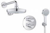 Термостат для душа GROHE Grohtherm 2000 с душевым гарнитуром (со встраиваемым механизмом), 34283001 — фото, характеристики, купить в CLIMBO