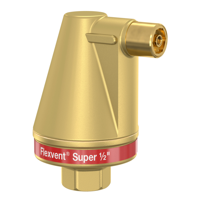 Автоматический воздухоотводчик Flamco Flexvent Super 1/2 — фото, характеристики