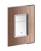 Панель смыва для унитаза GROHE Skate Cosmopolitan Wood (3 режима смыва), 38849HP0 — фото, характеристики, купить в CLIMBO