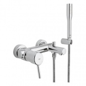 Смеситель для ванны GROHE Concetto с душевым гарнитуром, 32212001 — фото, характеристики, купить в CLIMBO
