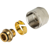 STOUT Фитинг компрессионный для труб PEX-AL-PEX 20х2,0х3/4 (металлопластик)