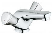 Смеситель для раковины GROHE Costa S с донным клапаном (литой излив), 21255001 — фото, характеристики, купить в CLIMBO