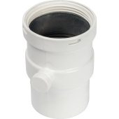 STOUT Элемент дымохода горизонтальный DN80 п/м с патрубком для отвода конденсата — фото, характеристики, купить в CLIMBO