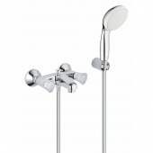 Смеситель для ванны GROHE Costa L с душевым гарнитуром, хром (2546010A) — фото, характеристики, купить в CLIMBO