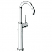 Смеситель для раковины GROHE Atrio C с донным клапаном, свободностоящий, 32647001 — фото, характеристики, купить в CLIMBO