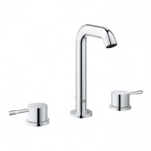 Смеситель для раковины GROHE Essence+  с донным клапаном и низким изливом, 20296001 — фото, характеристики, купить в CLIMBO