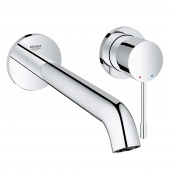 Смеситель для раковины GROHE Essence+  (верхняя монтажная часть, вынос 230 мм), 19967001 — фото, характеристики, купить в CLIMBO