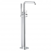 Смеситель для ванны GROHE Essence+ с душевым гарнитуром, свободностоящий, 23491001 — фото, характеристики, купить в CLIMBO