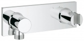Настенный держатель для ручного душа GROHE Grohtherm F с подключением для душевого шланга, 27621000 — фото, характеристики, купить в CLIMBO