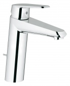 Смеситель для раковины GROHE Eurodisc Cosmopolitan с донным клапаном, средний излив, 23448002 — фото, характеристики, купить в CLIMBO