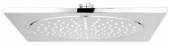 Верхний душ GROHE Rainshower F-series, 254х254 мм, шаровый шарнир, 27271000 — фото, характеристики, купить в CLIMBO