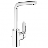Смеситель для раковины GROHE Eurodisc Cosmopolitan с донным клапаном и высоким изливом, 23054002 — фото, характеристики, купить в CLIMBO