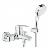 Смеситель для ванны GROHE Eurostyle Cosmopolitan с ручным душем New Tempesta Cosmo II, хром (3359220A) — фото, характеристики, купить в CLIMBO