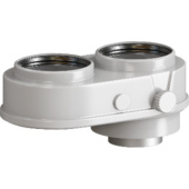RCA-0880-250000 Адаптер моноблочный переход с D60/100 на 80/80 конденсационный — фото, характеристики, купить в CLIMBO