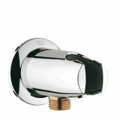 Подключение для душевого шланга GROHE Movario с держателем, 28406000 — фото, характеристики, купить в CLIMBO