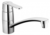 Смеситель для кухни GROHE Eurostyle Cosmopolitan с низким изливом, 33977002 — фото, характеристики, купить в CLIMBO