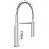 Смеситель для кухни GROHE Eurocube профессиональный, хром (31395000) — фото, характеристики, купить в CLIMBO