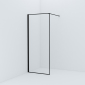 Душевая перегородка Walk In, черный 80x195, Slide, IDDIS, SLI8BS8i23 — фото, характеристики, купить в CLIMBO