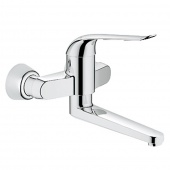 Смеситель для раковины GROHE Euroeco Special (вынос 257 мм, длина рычага 170 мм), 32773000 — фото, характеристики, купить в CLIMBO
