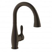 Смеситель для кухни однорычажный GROHE Parkfield с выдвижной лейкой, бронза (30213ZC1) — фото, характеристики, купить в CLIMBO