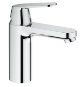 Смеситель для раковины GROHE Eurosmart Cosmopolitan с энергосберегающим картриджем и средним изливом, 2339800E — фото, характеристики, купить в CLIMBO