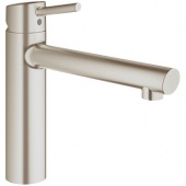 Смеситель для кухни GROHE Concetto со средним изливом, 31128DC1 — фото, характеристики, купить в CLIMBO