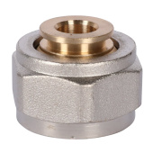 ROMMER Фитинг компрессионный для труб PEX-AL-PEXc 20х2,9х3/4 — фото, характеристики, купить в CLIMBO