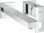 Смеситель для раковины GROHE Eurocube (верхняя монтажная часть, вынос 230 мм), 23447000 — фото, характеристики, купить в CLIMBO