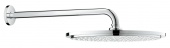 Верхний душ с кронштейном GROHE Rainshower Cosmopolitan Metal, диаметр 310 мм, с ограничением расхода воды, 26066000 — фото, характеристики, купить в CLIMBO