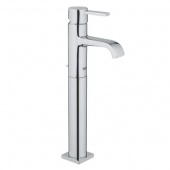 Смеситель для раковины GROHE Allure с донным клапаном для свободностоящих раковин, 32760000 — фото, характеристики, купить в CLIMBO