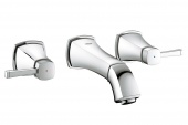 Смеситель для раковины GROHE Grandera (верхняя монтажная часть, вынос 234 мм), 20415000 — фото, характеристики, купить в CLIMBO