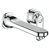 Смеситель для раковины GROHE Veris (верхняя монтажная часть, вынос 220 мм), 19388000 — фото, характеристики, купить в CLIMBO
