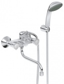 Смеситель для ванны GROHE Costa S с душевым гарнитуром, 26792001 — фото, характеристики, купить в CLIMBO