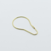 Набор колец  для шторы в ванную комнату, цвет золотой, IDDIS — фото, характеристики, купить в CLIMBO