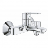 Смеситель для ванны GROHE BauEdge, настенный монтаж (23605000) — фото, характеристики, купить в CLIMBO