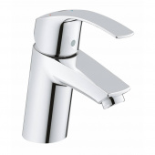 Смеситель для раковины GROHE Eurosmart New с энергосберегающим картриджем, S-size, хром (32154002) — фото, характеристики, купить в CLIMBO