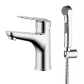 Смеситель для умывальника с гигиеническим душем, Torr, IDDIS, TORSB00i08 — фото, характеристики, купить в CLIMBO