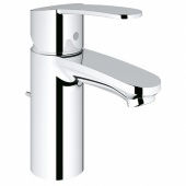 Смеситель для раковины GROHE Eurostyle Cosmopolitan с донным клапаном и ограничением расхода воды, 3355220E — фото, характеристики, купить в CLIMBO