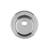 Мойка, нержавеющая cталь, полированная, D510, Basic, IDDIS, BAS51P0i77 — фото, характеристики, купить в CLIMBO