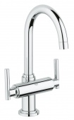 Смеситель для раковины GROHE Atrio Jota с донным клапаном, 21022000 — фото, характеристики, купить в CLIMBO