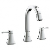 Смеситель для раковины GROHE Grandera с донным клапаном и высоким изливом, 20389000 — фото, характеристики, купить в CLIMBO