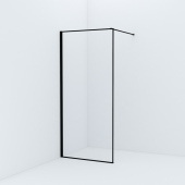 Душевая перегородка Walk In, черный 90x195, Slide, IDDIS, SLI8BS9i23 — фото, характеристики, купить в CLIMBO