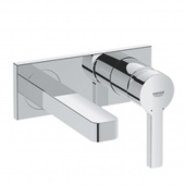 Смеситель для раковины GROHE Lineareна (верхняя монтажная часть, вынос 153 мм), 19409000 — фото, характеристики, купить в CLIMBO